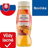 Nesýtený ovocný nápoj s pomarančovou šťavou, mangom, zázvorom, kurkumou 180 ml