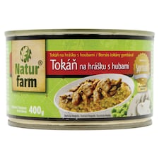 Natur Farm Tokáň na hrášku s hubami 400 g