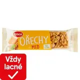 Emco Arašidová tyčinka s mandľami, vlašskými orechmi a medom 35 g