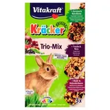 Vitakraft Kräcker Trio-Mix králik - zelenina & orech & lesné plody 3 x 56 g