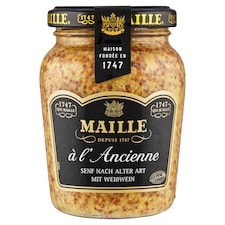 Maille Tradičná horčica ochutená s octom a celými horčicovými semenami 210 g