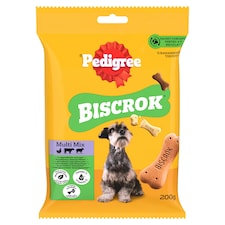 Pedigree Biscrok Multi zmes kuracie, hovädzie a jahňacie príchute 200 g