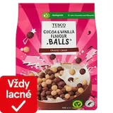 Zmes kakaových obilninových guľôčok a obilninových guľôčok s vanilkovou príchuťou 450 g