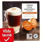 Latte Macchiato zmes praženej mletej kávy a sušené mlieko 8 x 7 g + 8 x 17,8 g (198,4 g)