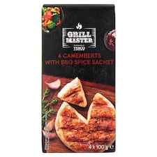 Grill Master Mäkký zrejúci plnotučný syr s koreninami na grilovanie 4 x 100 g