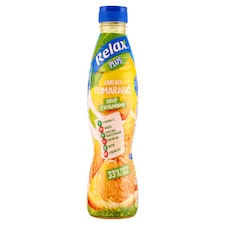 Relax Plus jablko pomaranč sirup s vitamínmi 700 ml