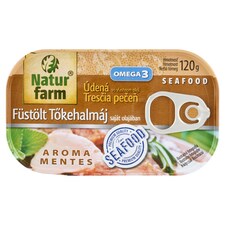 Natur Farm Údená tresčia pečeň vo vlastnom oleji 120 g