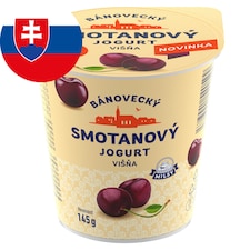 Milsy Bánovecký smotanový jogurt višňa 145 g