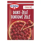 Dr. Oetker Tortové želé v prášku červené 10 g