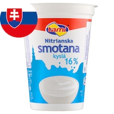 Tami Nitrianska smotana kyslá 16% 175 g