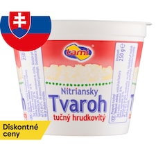 Tami Nitriansky tvaroh tučný hrudkovitý 250 g