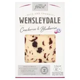 Finest Wensleydale syr so sladenými sušenými brusnicami a čučoriedkami 200 g