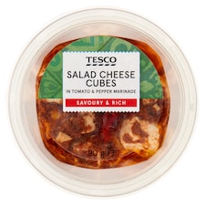 Kocky syra v paradajkovo-paprikovej marináde 90 g