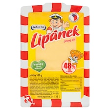 Madeta Lipánek Gouda plátky 100 g