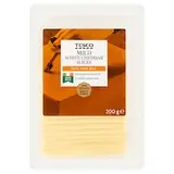 Prírodný zrejúci plnotučný tvrdý syr cheddar plátky 200 g