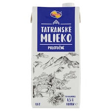 Tami Tatranské mlieko polotučné 1 l