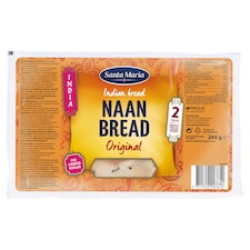 Santa Maria Naan chlieb 2 ks 260 g