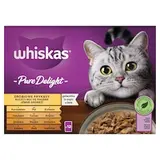 Whiskas Pure Delight jemné hydinové v želé 12 x 85 g (1,02 kg)