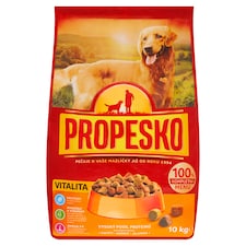 Propesko Kompletné krmivo pre dospelých psov s hydinou, hovädzinou a zeleninou 10 kg