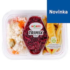 HORTI Trimix 1 z nakladaných výrobkov (čalamáda sladká + cvikla s chrenom + baranie rohy) 300 g