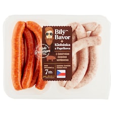 Láďa Grileman grill mix klobáska z paprikova + biely bavor klobáska 500 g