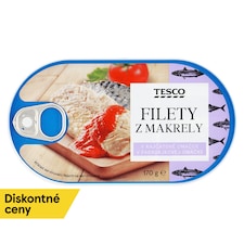 Filety z makrely v paradajkovej omáčke 170 g