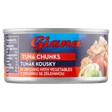 Giana Tuniak kúsky v paradajkovom dresingu so zeleninou 170 g
