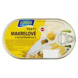 Łosoś Ustka Filety makrelové v ochutenom oleji 170 g