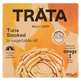 Trata Konzervovaný tuniak údený v rastlinnom oleji 160 g