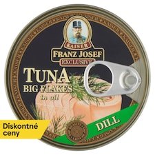 Franz Josef Kaiser Exclusive Tuniak kúsky v slnečnicovom oleji s kôprom 170 g
