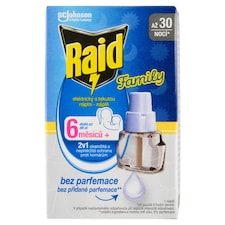 Raid Family elektrický odparovač s tekutou náplňou - náplň 21 ml