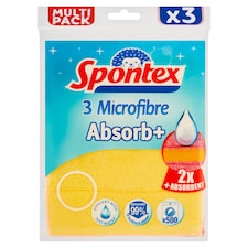 Spontex Microfibre utierky z mikrovlákna 3 ks