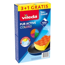 Vileda PUR active Colors hubka 3 + 1 ks