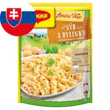 MAGGI Amore Mio Syr a bylinky, cestoviny s omáčkou vrecko 146 g