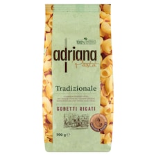 Adriana Pasta Tradizionale Gobetti Rigati cestovina semolinová sušená 500 g
