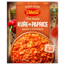 Vitana Rýchla večera Kura na paprike omáčka s cestovinami 167 g