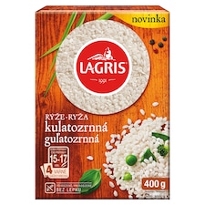 Lagris Ryža guľatozrnná lúpaná vo varných vreckách 400 g