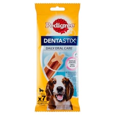 Pedigree Dentastix Doplnkové krmivo pre psy staršie ako 4 mesiace 7 ks 180 g