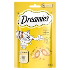 Dreamies S jemným syrom 60 g