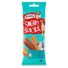 Frolic Smiley Sticks s príchuťou kuracieho a hovädzieho 7 ks 175 g