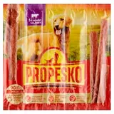 Propesko Doplnkové krmivo pre dospelé psy hovädzie salámky 5 x 10 g (50 g)
