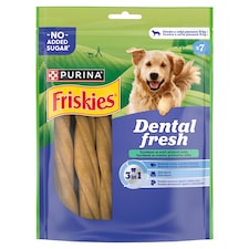 Friskies Dental Fresh maškrty pre psov 3v1 M 180 g