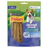 Friskies Dental Fresh maškrty pre psov 3v1 S 110 g