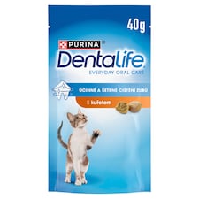 Dentalife maškrty pre mačky kura 40 g