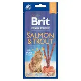 Brit Premium by Nature Cat Sticks Salmon & Trout 3 ks