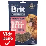 Brit Premium by Nature Polomäkká maškrtka pre psov hovädzina obohatené o jablko 180 g