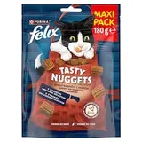 Felix Tasty Nuggets maškrty pre mačky hovädzie, jahňacie 180 g