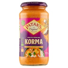 Patak's Korma hotová omáčka na varenie na indický spôsob 450 g