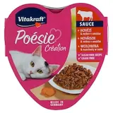 Vitakraft Poésie Création hovädzie & mrkva v omáčke 85 g