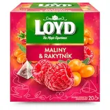 Loyd Bylinno-ovocný čaj aromatizovaný s príchuťou maliny s rakytníkom 20 x 2 g (40 g)
